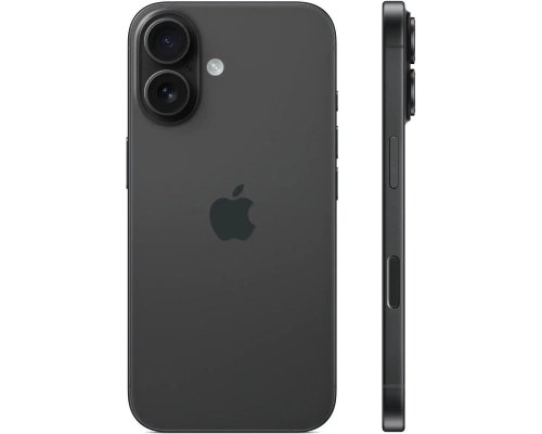 Смартфон Apple iPhone 16 128Gb, A3287, черный