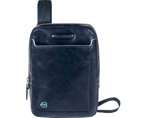 Men"s bag Piquadro Blue Square, genuine leather, blue (322309)