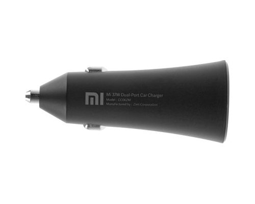 Car сharger Xiaomi Mi 37W Dual-Port, 2xUSB, 3A, Black (1426932)