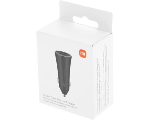 Car сharger Xiaomi Mi 37W Dual-Port, 2xUSB, 3A, Black (1426932)
