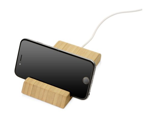 Устройство зарядное беспроводное из бамбука Bamboo collection Jetty, 10 Вт, натуральный (591074)