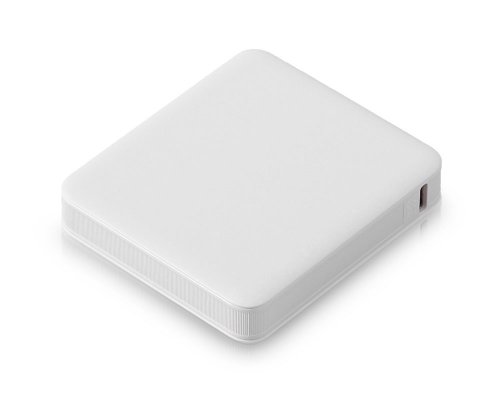 Battery external Evolt Brick 5 with fast charging PD, 5000 mAh, white (392306)