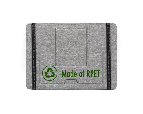 Clipboard Pro Folding Laptop Stand and Accessory Organizer Brand Charger, Gray (833121)