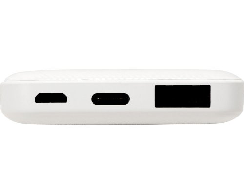 External battery Evolt Mini-5, 5000 mAh, white (392206)
