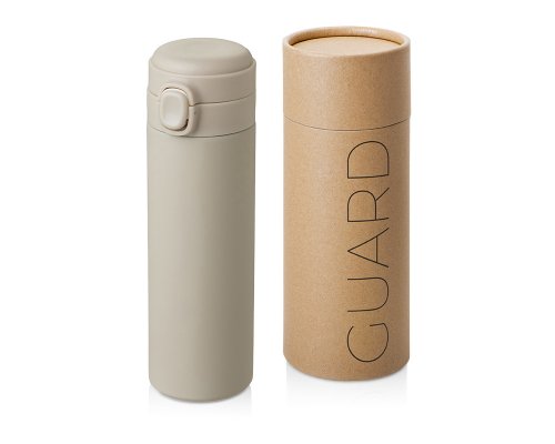 Thermocup vacuum with a Waterline Guard button, 400 ml, tube, beige (827549W)