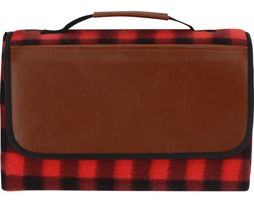 Blanket picnic Recreation, red/black (5-839301)