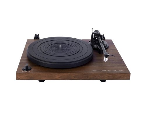 Vinyl record player Radiotehnika LP002D walnut