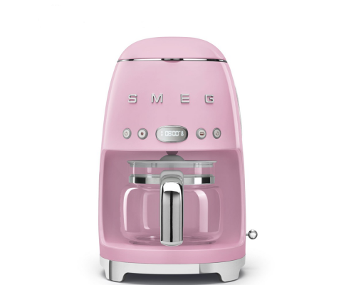 Кофеварка капельная Smeg DCF02PKEU розовая
