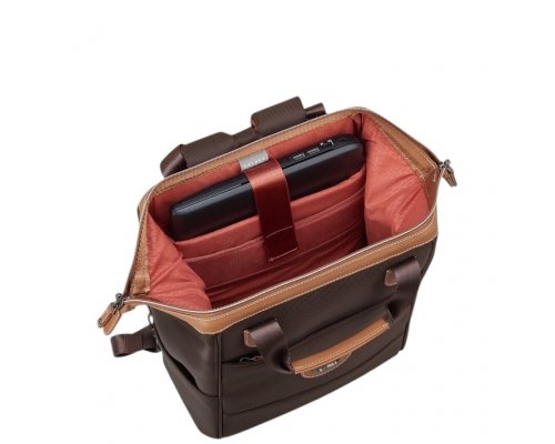Backpack Delsey Chatelet Air 2.0 35.5x37.5x15.5 cm, brown (00167660306)