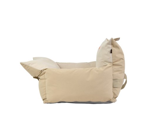 Car seat for dogs Puppia Car Seat beige, 53х52х43 cm, L RA-325566