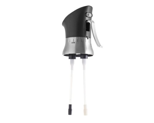 Dispenser oil and vinegar Eat&Bite Balsamic, silver, black (627019)