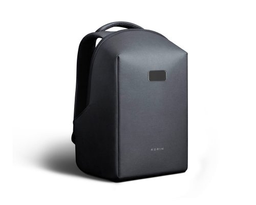 Backpack water‑resistant Korin Hipack for a 15.6‑inch laptop, black (230124)