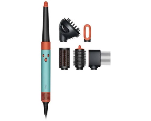 Стайлер Dyson Airwrap ID HS08 Curly+Coily бирюзовый/оранжевый (533736-01)