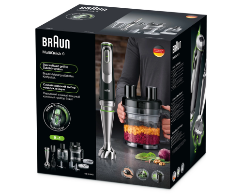 Блендер погружной Braun Multiquick 9 MQ9195X