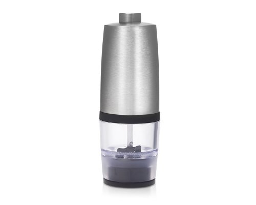 Mill electric spice Yoyony Origanum, battery operated, silver (875610)