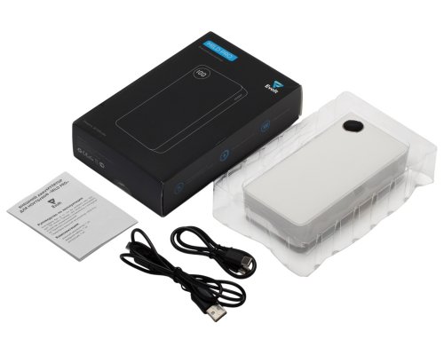 Аккумулятор внешний Evolt Mild Pro c быстрой зарядкой QC/PD, 20 000 mAh, белый (591246)