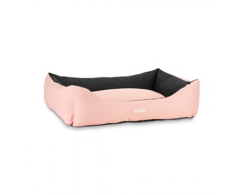 Pet bed with sides, water-repellent Scruffs Expedition pink 60х50 cm RA-325717