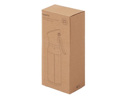 Dispenser oil and vinegar Eat&Bite Balsamic, silver, black (627019)