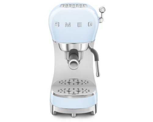 Кофемашина-эспрессо Smeg ECF02PBEU голубой