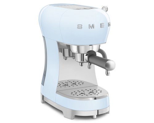 Кофемашина-эспрессо Smeg ECF02PBEU голубой