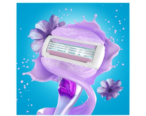 Replaceable cartridges for razor Gillette Venus Comfortglide Breeze 4 pcs.