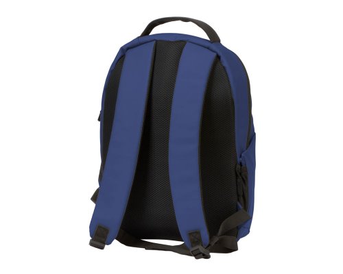 Backpack Voyager Sofit laptop made of eco‑leather, 34×14×44 cm, blue (935712)