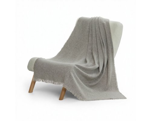 Plaid Molti Virden 130x170 cm, gray-brown (19293.35)