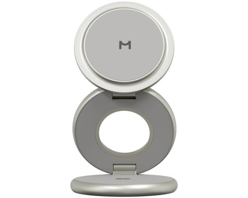 Устройство зарядное беспроводное Magssory Signature Pro 3 в 1 Qi2 Titan (WCH073t)