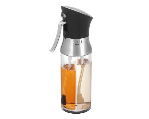 Dispenser oil and vinegar Eat&Bite Balsamic, silver, black (627019)
