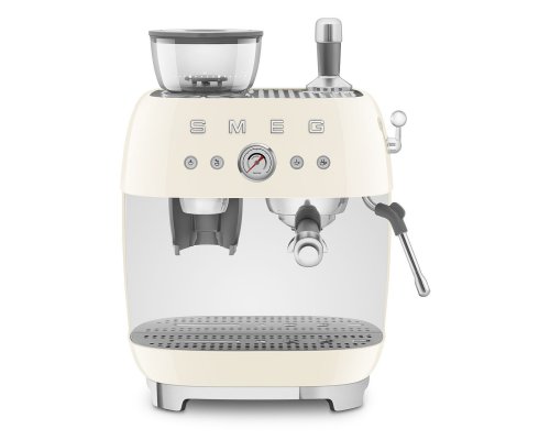 Кофемашина-эспрессо Smeg EGF03CREU кремовый