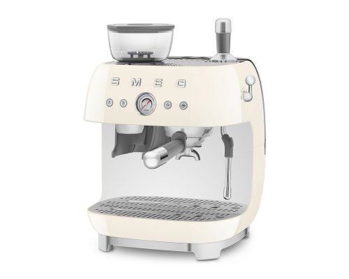Кофемашина-эспрессо Smeg EGF03CREU кремовый