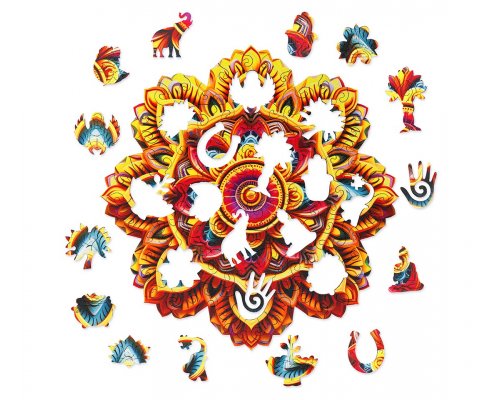 Wooden Puzzle Active Puzzles Energy of Abundance