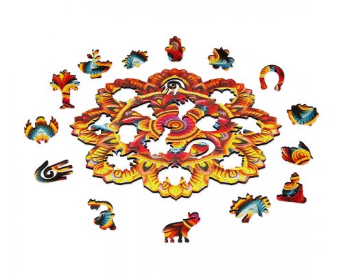 Wooden Puzzle Active Puzzles Energy of Abundance