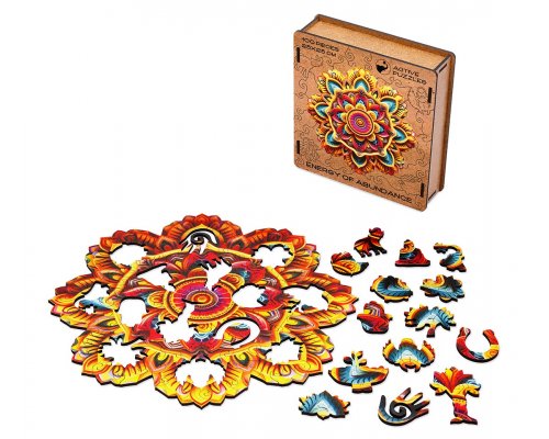 Wooden Puzzle Active Puzzles Energy of Abundance