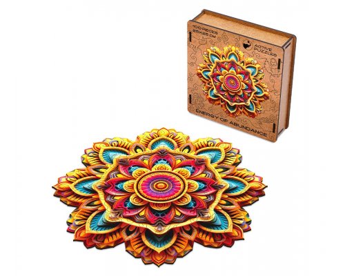 Wooden Puzzle Active Puzzles Energy of Abundance