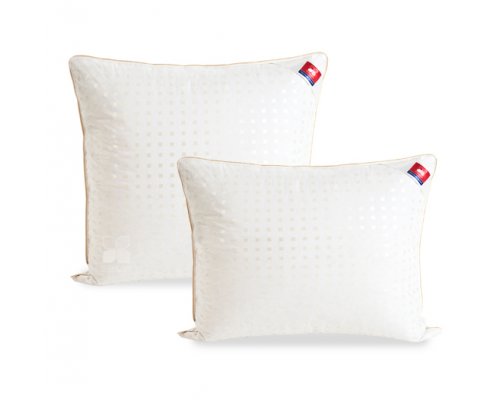 Fluff pillow Aphrodite goose fluff 68х68 cm