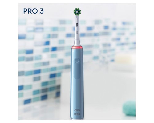 Electric toothbrush Oral-B Pro 3 3000/D505.513.3 CrossAction blue
