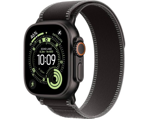 Smart-watch Apple Watch Ultra 3 49 mm Black, S/M black strap Trail Loop