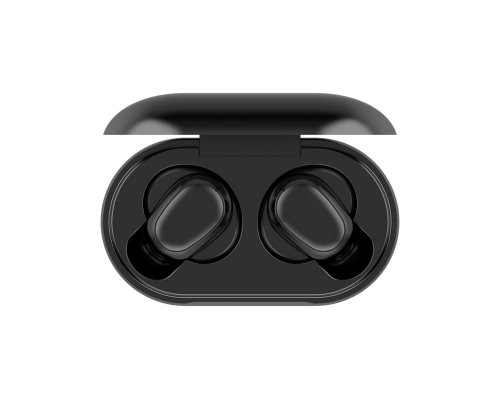 Наушники беспроводные Hiper Tws Oki Black (HTW-LX1) Bluetooth 5.0 гарнитура, черный (521000)