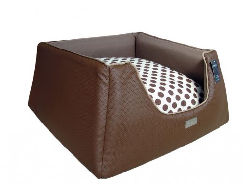 Pet bed AntePrima Ghibli, chocolate, 62х62х32 cm RA-325163