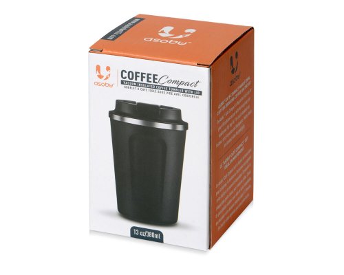 Термокружка Asobu Cafe Compact 380 мл, черный RA-237705