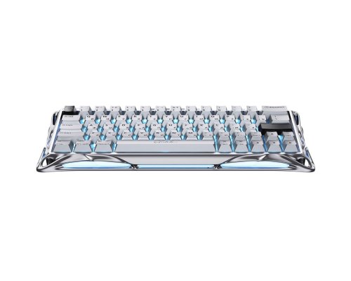 Клавиатура GravaStar Mercury V60Pro XTAL SLV RU, серебристый