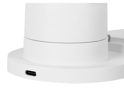 Charging station wireless 4-in-1 Evolt Portal with lamp, 15 W, white (592206)