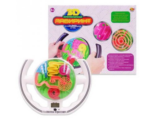 Game kit  ABtoys Intelligent maze, with timer, battery operated (PT-00734)