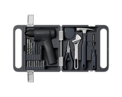 Набор инструментов Hoto 16V Brushless Drill Tool Set серый (HTE0035GL)