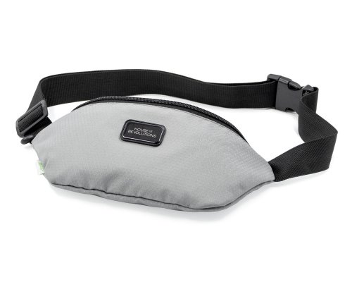 Bag belt Brand Charger Bumble universal waterproof made of recycled plastic, grey (936088)