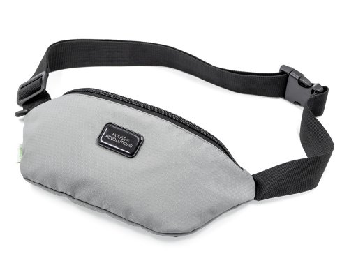 Bag belt Brand Charger Bumble universal waterproof made of recycled plastic, grey (936088)
