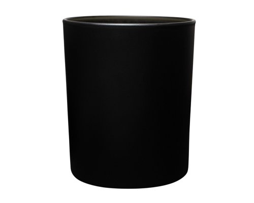 Scented candle Lights of Moscow in a black Mystery glass, Exclusive collection, 250 ml (268811N)