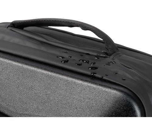 Рюкзак для ноутбука Voyager Sheller с пластиковой поверхностью, черный (934457)