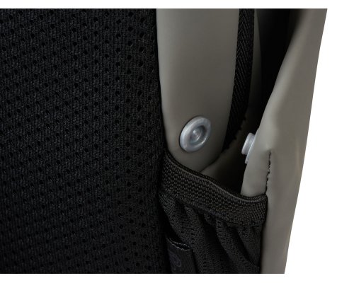 Backpack Voyager Sofit laptop made of eco‑leather, gray (935710)